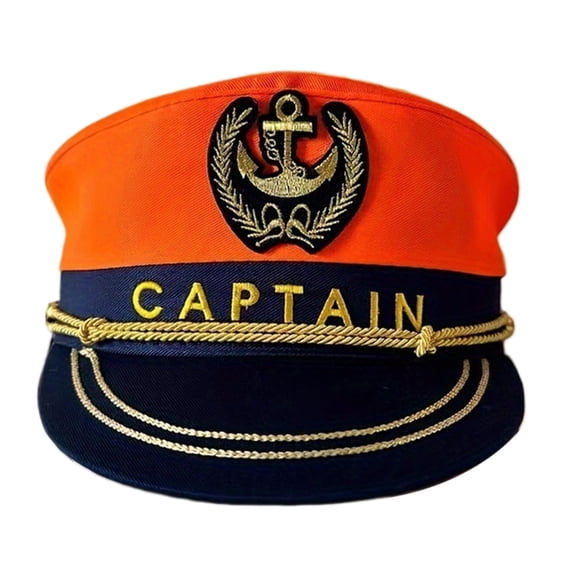 Adjustable Captain Hat Sailing Hat Classical Sailors Hat Soft Cotton For Casual Outfits And Parties