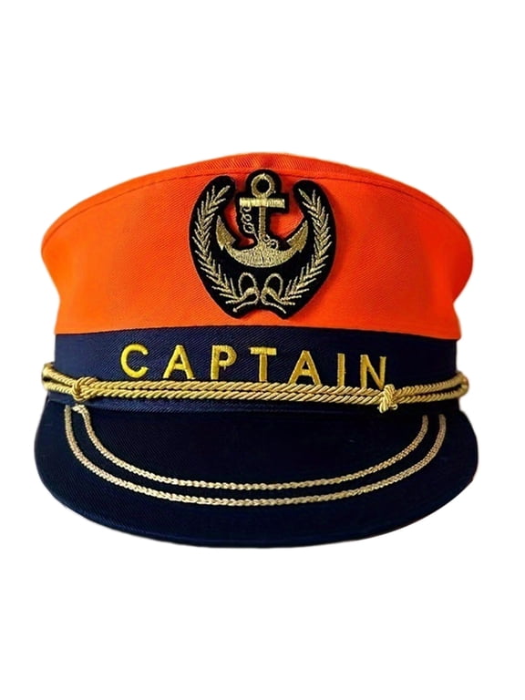 Adjustable Captain Hat Sailing Hat Classical Sailors Hat Soft Cotton For Casual Outfits And Parties