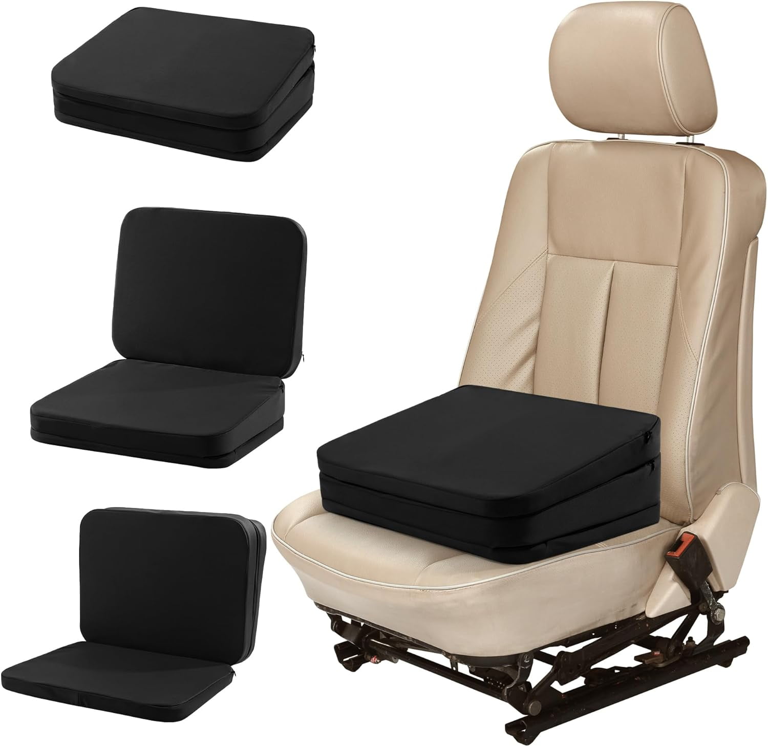 Adjustable Car Booster Seat for Short Drivers, Heights for