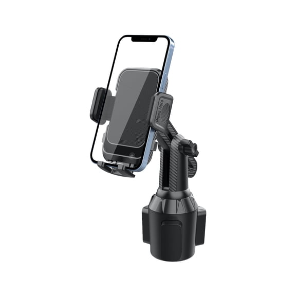 Adjustable Car Cup Holder Phone Mounts Heavy Base Not Slip Brackets for Stable Phone Navigation Various Vehicle Use