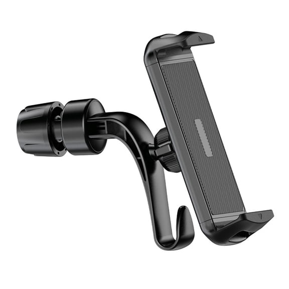 Adjustable Car Headrest Automotive Phone Mount With 360 Rotation Adjustable Clamp for 4-11Inch Phones Tablets