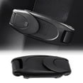 thumbnail image 1 of Adjustable Car Seat Belt Clip,Universal Belt Adjuster & Positioner for Shoulder Comfort in Trucks, SUVs and Various Cars (Black), 1 of 5