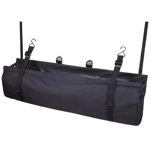 Adjustable Car Trunk Organizer Backseat Storage Bag Net High Capacity Multi-use Oxford Automobile Seat Back Organizers Universal