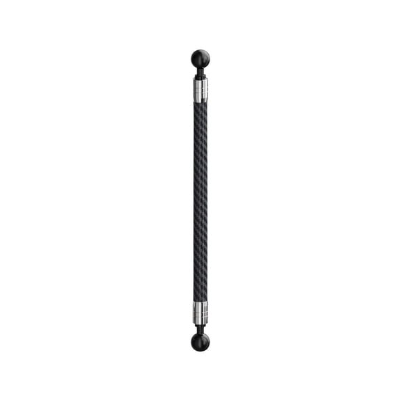 Adjustable Carbon Fibers Camera Extension Poles With Double 17mm 25mm Ball Joints For Action Camera And Smartphone Mount