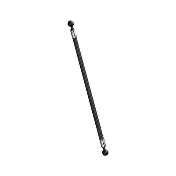 Adjustable Carbon Fibers Camera Extension Poles With Double 17mm 25mm Ball Joints For Action Camera And Smartphone Mount
