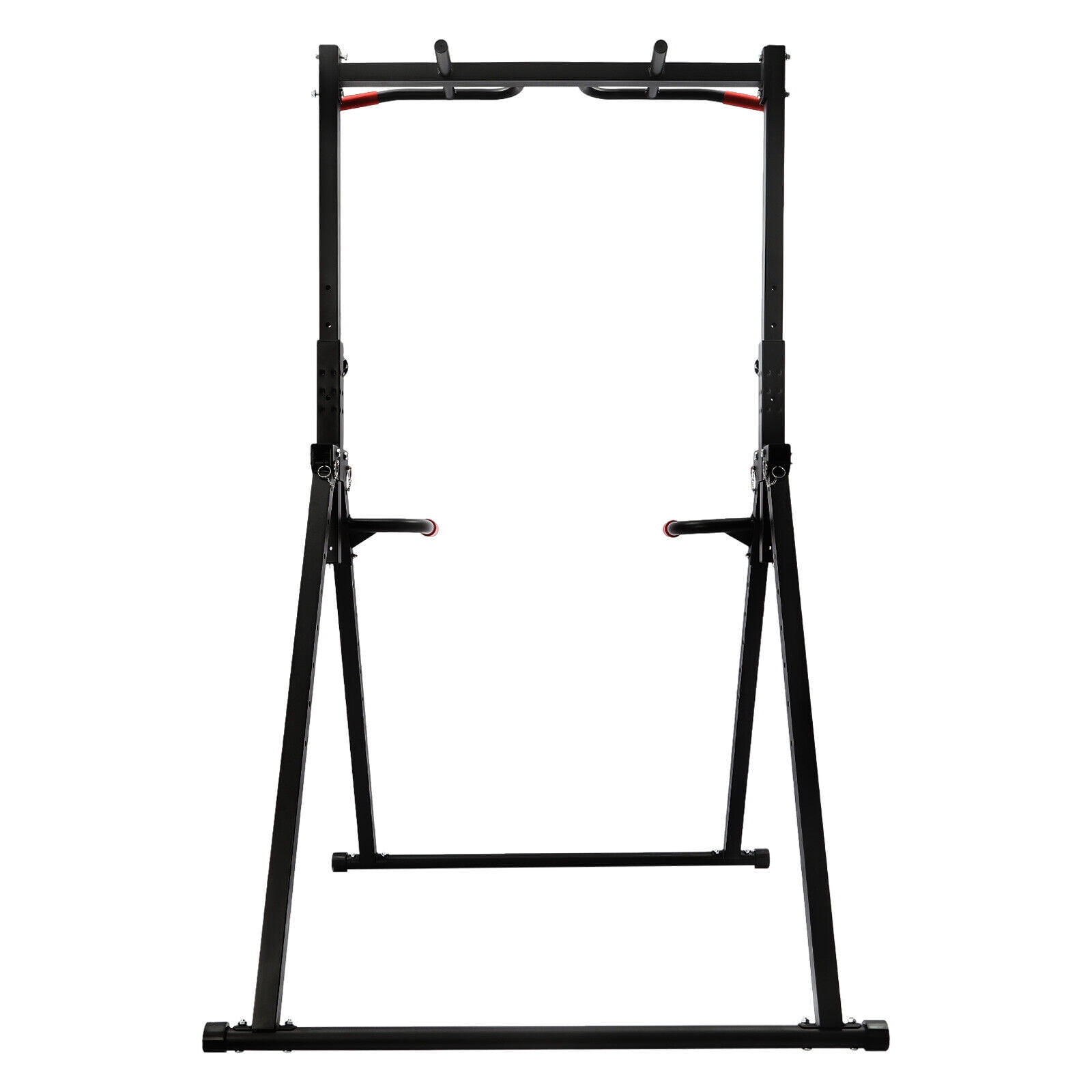 Adjustable Carbon Steel Freestanding Horizontal & Parallel Bars Set,200kg Load,1.75-2.3m/49-98cm Height Adjustment,PVC Rubber Grip,Foldable for Home Gym & Full-Body Workout