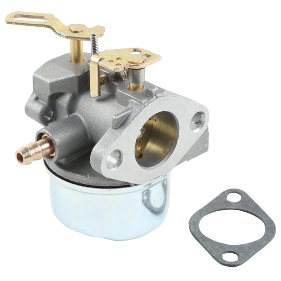Adjustable Carburetor Fit for 8/9/10HP Snowblower 640349 640052 640054,1 x carburetor,silver