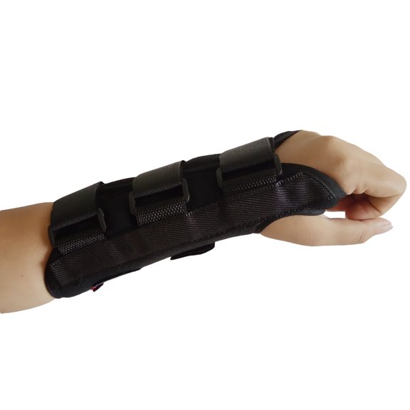 Adjustable Carpal Wrist Support Brace Pad Sprain Forearm Splint Band Strap Breathable Safe Protector - Composite Fabric, Sponge, Aluminum