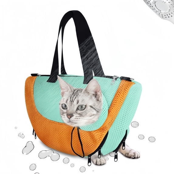 Adjustable Cat Bathing Bag Portable Restraint Bag For Grooming And Washing