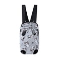 thumbnail image 1 of Adjustable Cat Carrier Bag Pet Double Shoulder Backpack Portable Bag Outdoor Travel Camping Hiking Cat Bag Dog Bag, 1 of 10