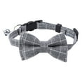 thumbnail image 1 of Adjustable Cat Collar with Bell, Soft Dog Collar with Bow for Small Pets, Secure and Comfortable Pet Collar, 1 of 4