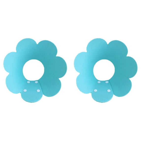 Adjustable Cat Recovery Collar Cute Flower Neck Cone After Surgery Set of 2 for Kitten Cats Anti Bite Lick Wound Healing Soft for Puppy Rabbits Sunflower for Dogs