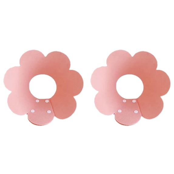 Adjustable Cat Recovery Collar Cute Flower Neck Cone After Surgery Set of 2 for Kitten Cats Anti Bite Lick Wound Healing Soft for Puppy Rabbits Sunflower for Dogs