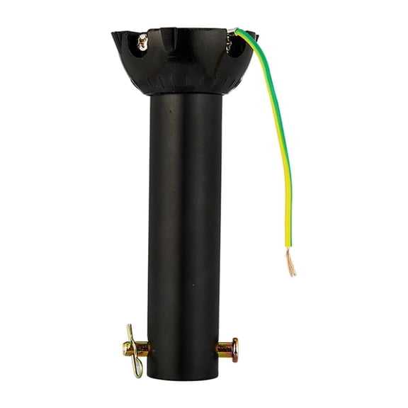 Adjustable Ceiling Fan Downrod Extension Poles 26.5x150cm Universal Compatibility Strong Metal Construction for Home Use