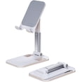 thumbnail image 1 of Adjustable Cell Phone Stand for Desk, Phone Holder can Adjustable Height and Compatible with Almost All Smart Phone as iPhone 13 Pro Xs Max Xr X Se 22 7 6 6s Plus SE 5 and Android Phone, 1 of 5