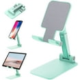 thumbnail image 1 of Adjustable Cell Phone Stand, Foldable Phone Holder Tablet Stand for Desk, Angle Height Adjustable Cell Phone Stand, 1 of 5