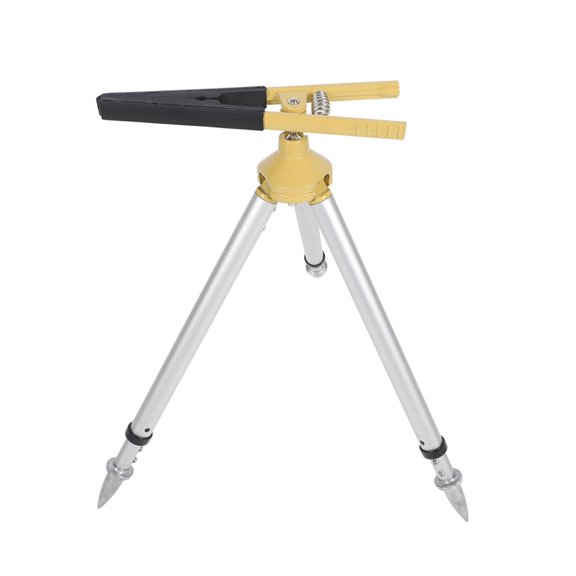 Adjustable Centering Rod Clamp Metal Tripod Stand 46-60cm for Total Stations