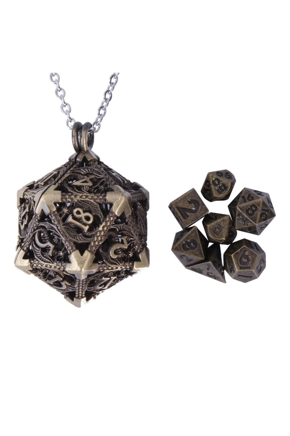 Adjustable Chain Necklace Hollow out Dices Pendant Choker Elegant Collar Chain