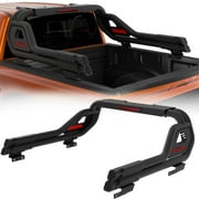 Adjustable Chase Rack Truck Bed Roll Bar,Universal Heavy Duty Sport Bar Roll Bar Cage,Removable for Full-Size Pickup