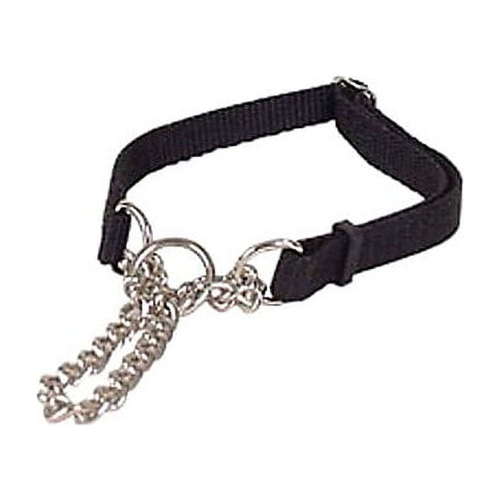 Adjustable Check Choke Dog Collar 813 Inch Black