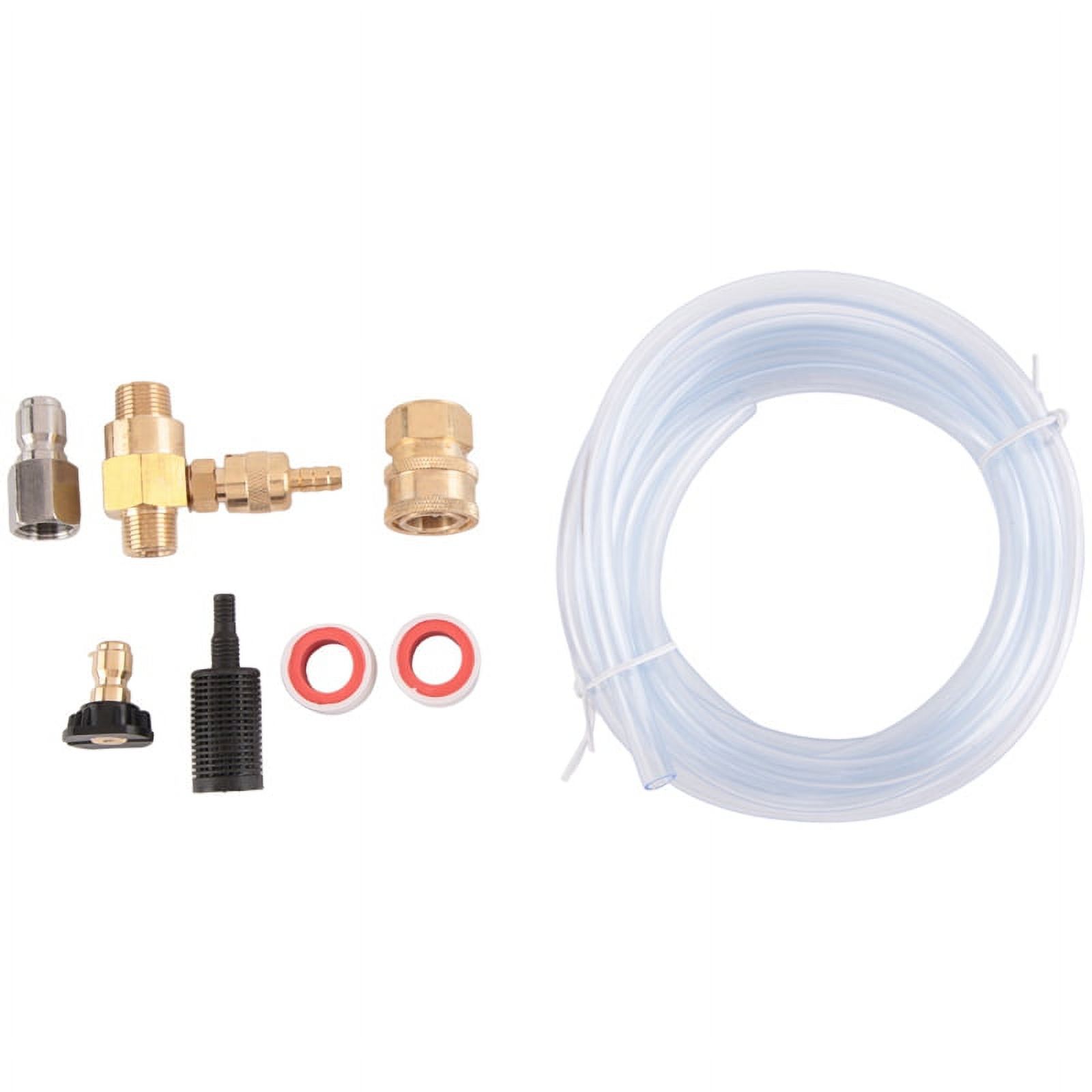 Adjustable Chemical Injector Kit, Injector for Pressure Washer, 3/8Inch