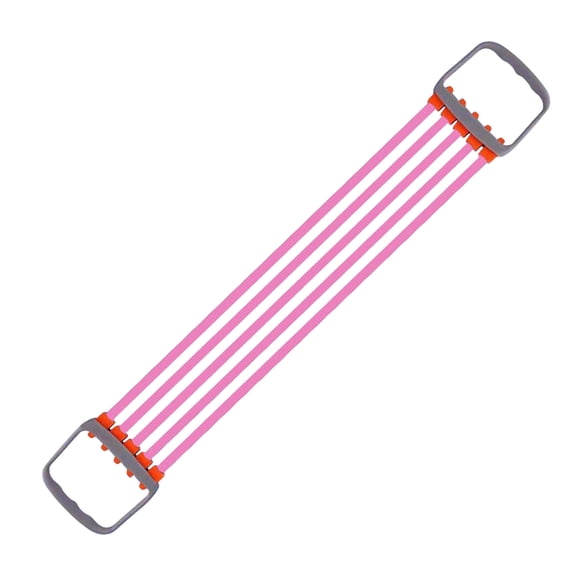 Adjustable Chest Expander with Removable Resistance Tubes for Home Gym Upper Body Strength Training