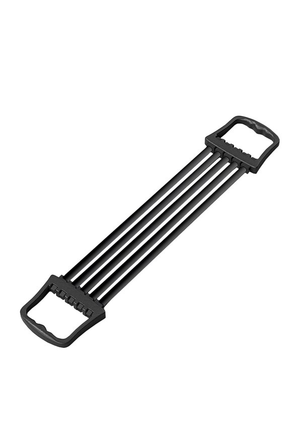 Adjustable Chest Expander with Removable Resistance Tubes for Upper Body Strength Training