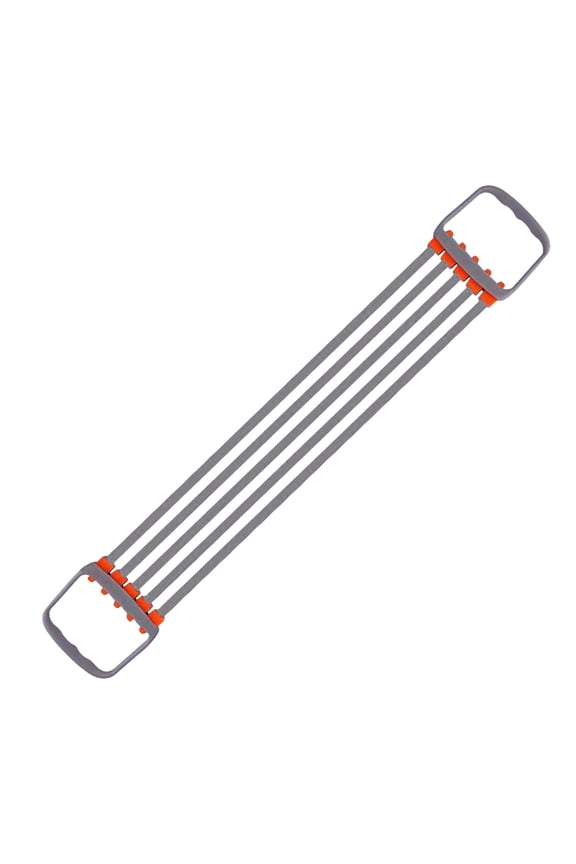 Adjustable Chest Expander with Removable Resistance Tubes for Home Gym Upper Body Strength Training