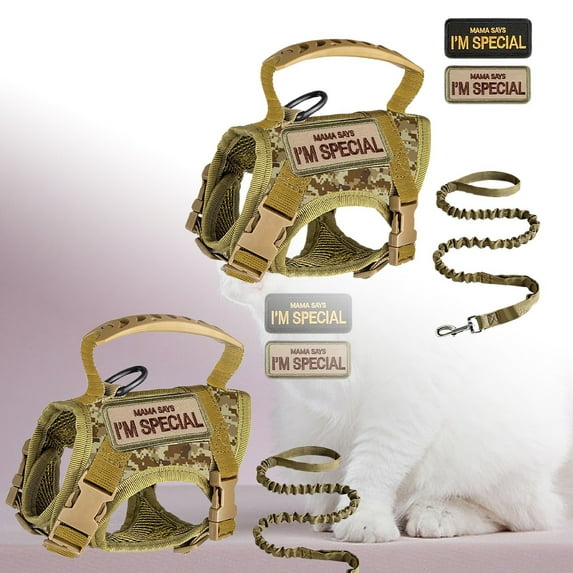 Adjustable Chest Strap for Cats and Small Dogs Escape-Proof Harness Vest for Outdoor Adventures with Leash Attachment