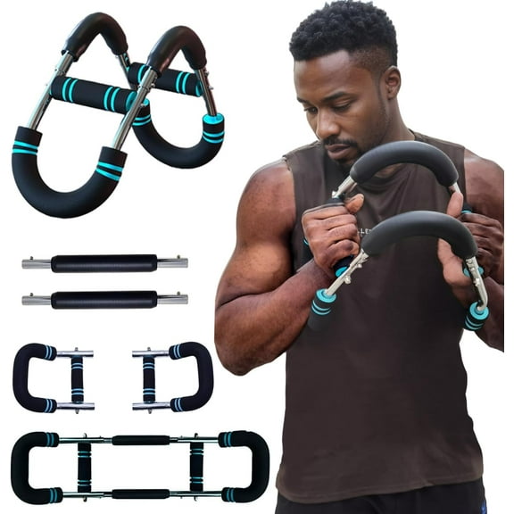 Adjustable Chest Workout Equipment with Adjustable Resistance, Portable Chest and Shoulder Workout Equipment for Home, Travel, and Office Fitness Training