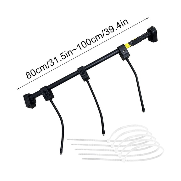 Adjustable Christmas Decoration Hanging Stand with Extendable for Festive Wreath Displays and Holiday Garland Arrangements