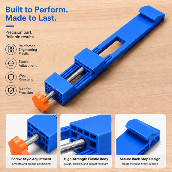 Adjustable Circular Saw Guide Base, Electric Circular Saw Milling Positioning Clamp, Precision Wood Cutting Guide Rail Accessory for Straight Cutting, Woodworking and DIY Projects