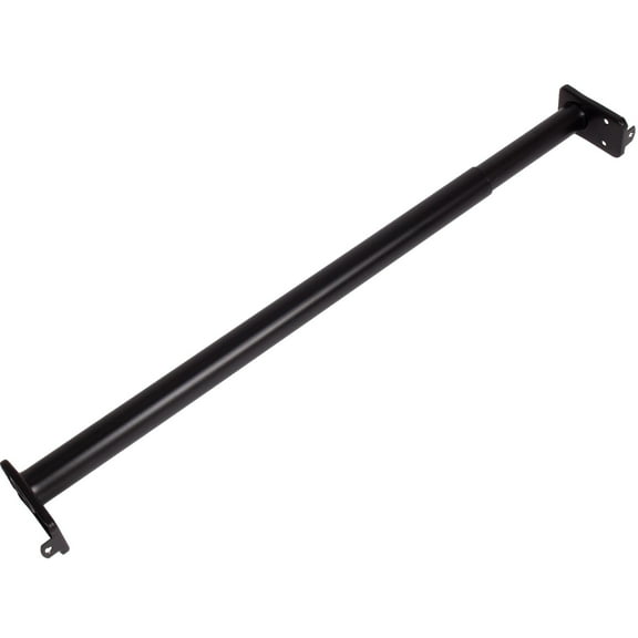Adjustable Closet Rod, Adjusts from 30" to 48", Matte Black by Stone Harbor Hardware