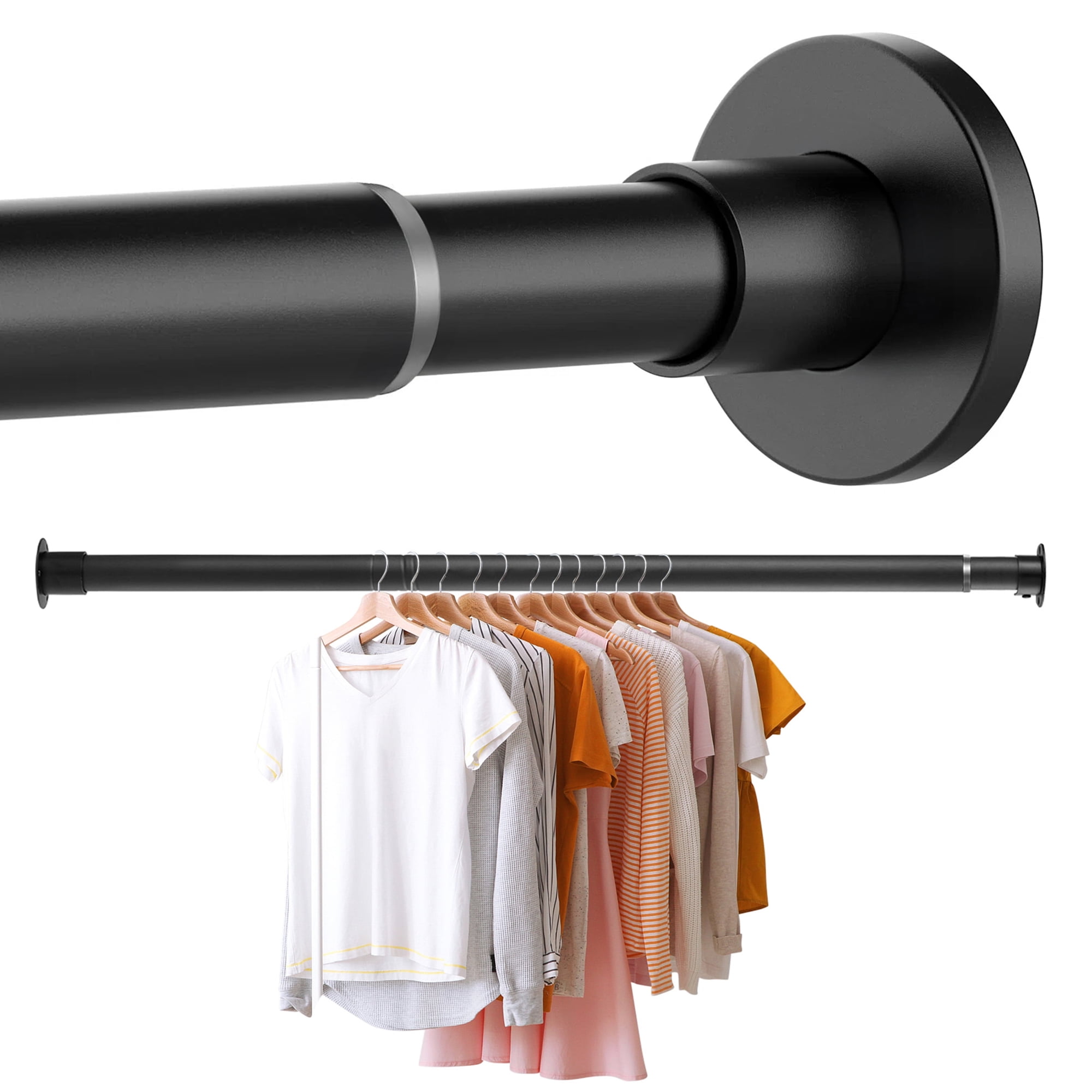 Heavy Duty Adjustable Closet Rod