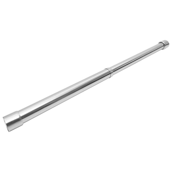 Tineasur Closet Clothes Rod Silver Stainless Steel 1Pcs Household Users