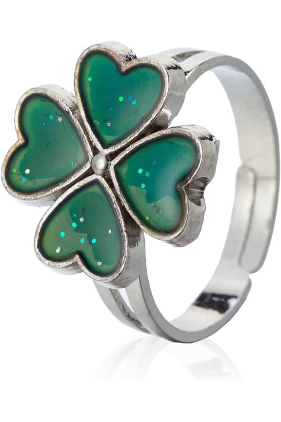 Adjustable Color Changing Mood Ring Inspirational Mystique Marble