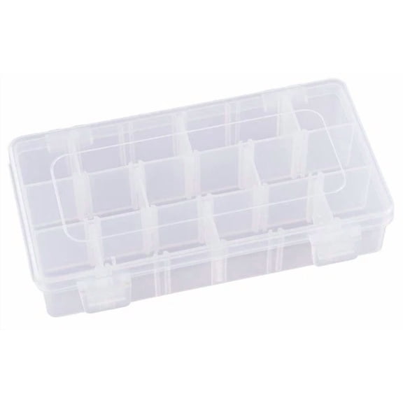 Adjustable Compartment Box, 7" W X 4-1/8" L X 1-1/2" H