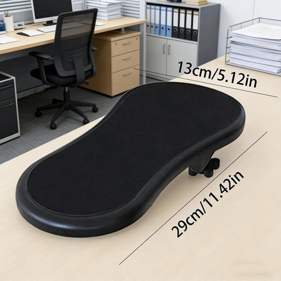 Adjustable Computer Armrest Support, Rotatable Ergonomic Desk Wrist Rest with Comfortable Arm Support for Office Home Workspace