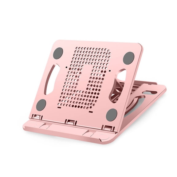 Adjustable Computer Stand Foldable Laptop Bracket Ergonomic for Desk Computer Stand with 360 Degree Rotating Base