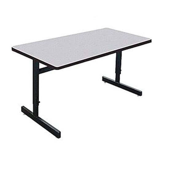 Adjustable Computer and Training Table (72 in. W x 30 in. D)