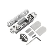 Adjustable Concealed Hinges 125 Degree Invisible Muted Door Hinge Heavy Duty Aluminum Alloy Invisible Muted Door Hinges