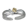 thumbnail image 1 of Adjustable Copper Couple Rings, His and Hers Matching Set, Original Design for Women and Men, 1 of 3