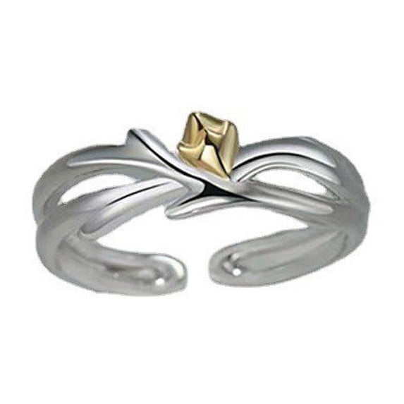 Adjustable Copper Couple Rings, His and Hers Matching Set, Original Design for Women and Men