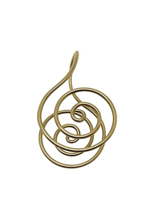 Adjustable Copper Palms Spirals Hand Rings Jewelry Gift for Yoga Lovers Comfortable Daily Use Jewelry