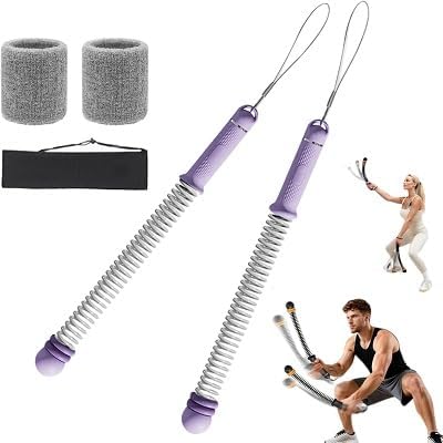 Counterweight Rope Adjustable Cordless Battle Ropes Training for Home Gym, Portable ...