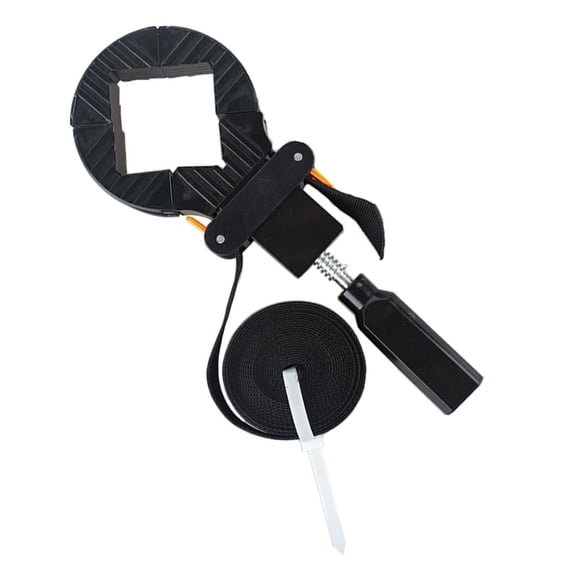 Adjustable Corner Clamp Band Strap with 4 Jaws for Picture Frames and Woodworking