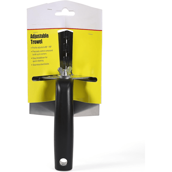 Adjustable Corner Trowel - Professional Drywall Finishing Tool for Inside Walls, Ceilings and Outside Corners$$Tools & Hardware Other