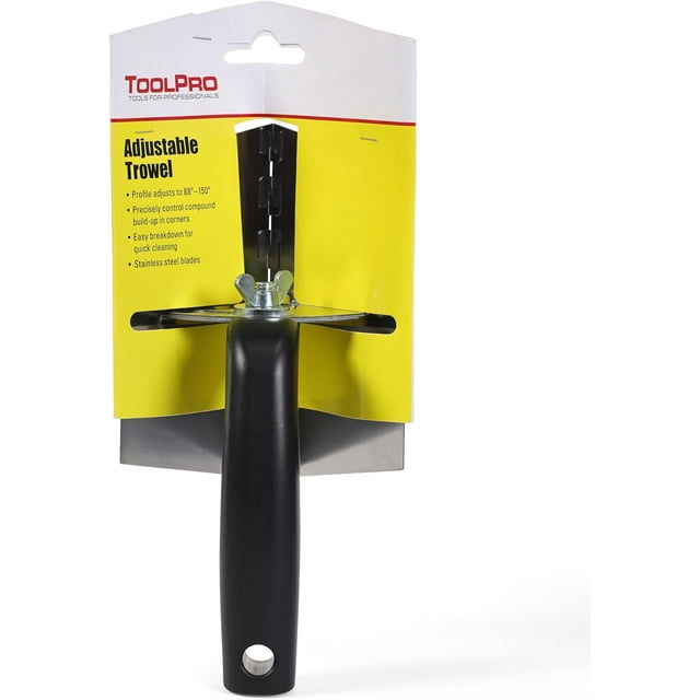 Adjustable Corner Trowel Professional Drywall Finishing Tool for