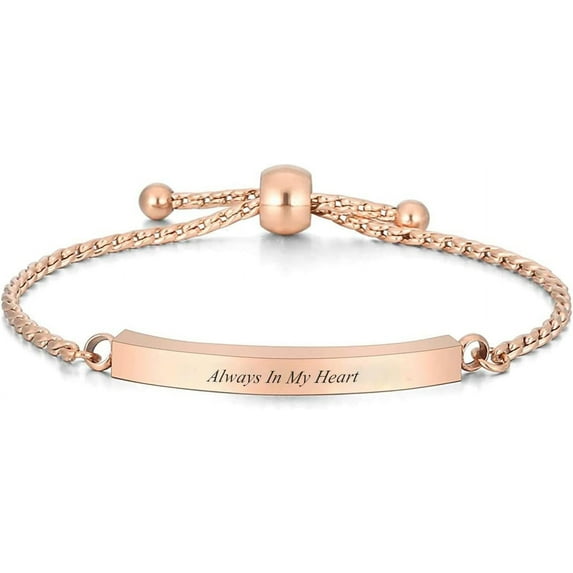Adjustable Cremation Bracelet for Ashes Stainless Steel Urn Bangles for Ashes Memorial Keepsake Cremation Memorial Urn Bracelet With Free Fill Kit