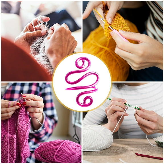 Adjustable Crochet Tension Ring, Yarn Tension Control Ring for Lefties & Righties, Hook Ring Companion, Yarn Regulator—Essential for Crocheters & Knitters